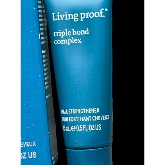 Living Proof Triple Bond Complex Hair Repair Serum 0.5 oz Travel Size - Picture 1 of 5